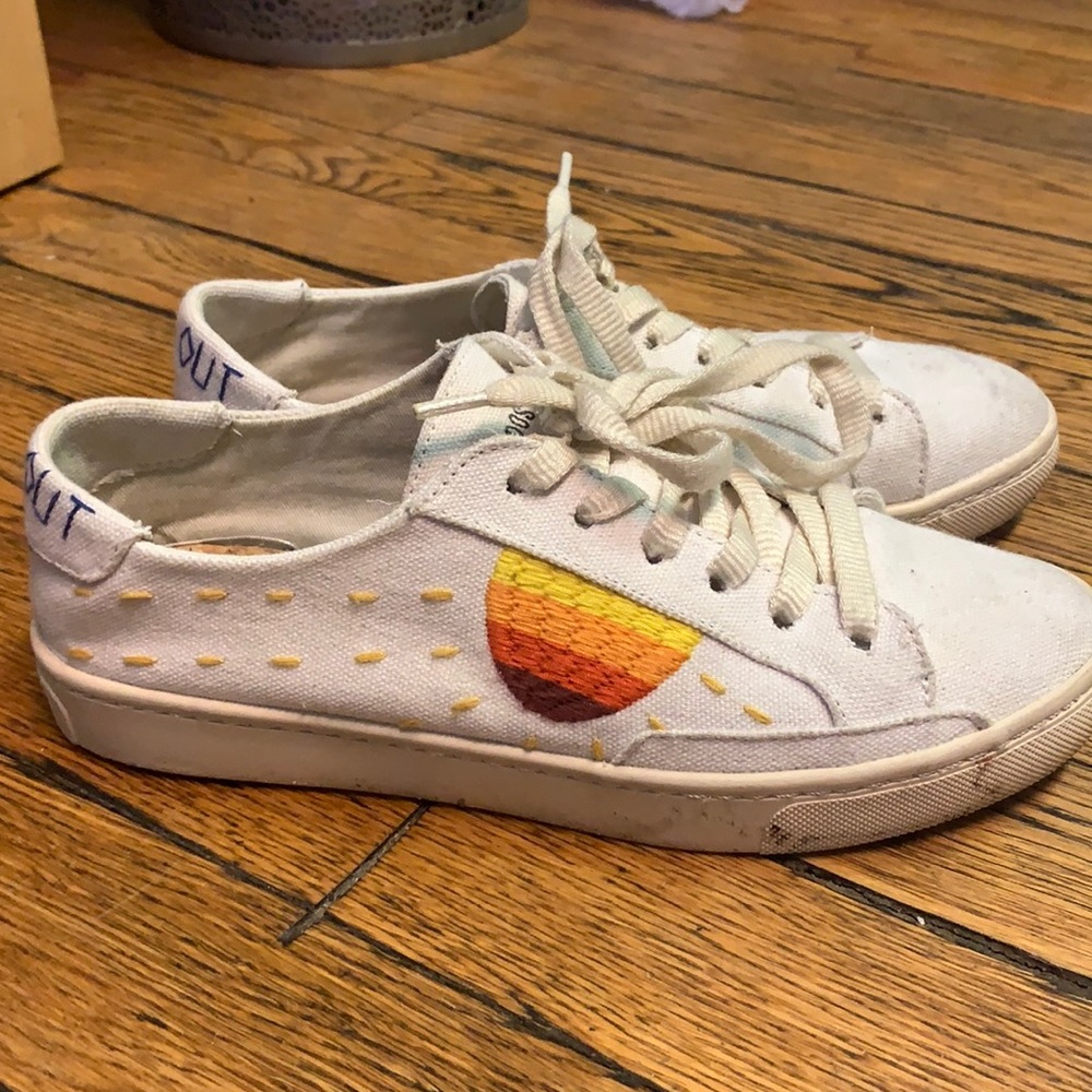 Soludos x Lockhart Embroidery Sneaker US Sz 6.5